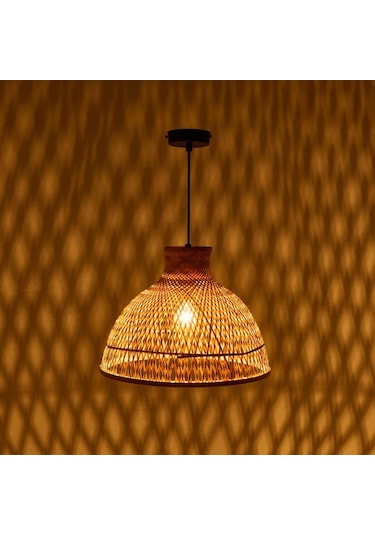 Modelight İbiza Bambu Sarkıt - Natürel - 40 Cm Natürel
