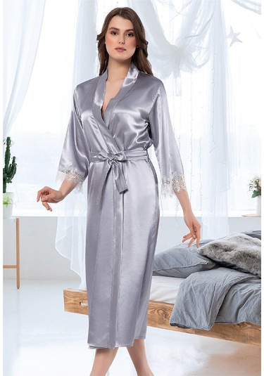 FAAL DANTEL DEGAJE YAKA SATEN SABAHLIK GECELİK TAKIM 2601