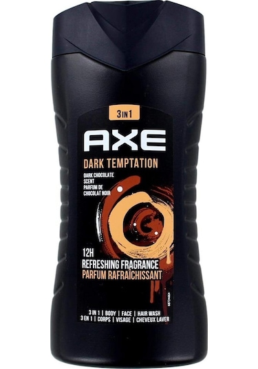 Axe Dark Temptation 3 in 1 Erkek Duş Jeli 3 x 250 ML
