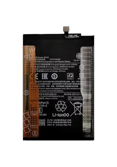 Teknonet Xiaomi Uyumlu Redmi 10a Uyumlu 5000 Mah Batarya