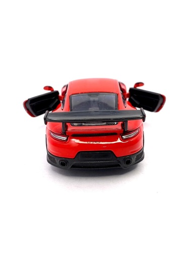 Kinsmart Porsche 911 Gt2 Rs 1 32 Çek Bırak Metal Araba kırmızı