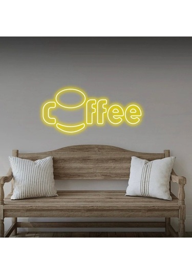Twins Led Coffee Yazılı Neon Tabela Gün Işığı Model:model:60873366 Gün Işığı