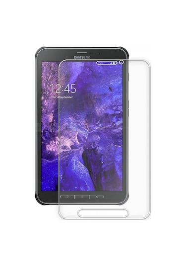 Nettech Samsung Galaxy T360 Tab Active Uyumlu Ön Koruma Cam Ekran Koruyucu