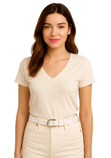 Kadın Kemer 3'lü Kot Ve Kumaş Çok Renkli