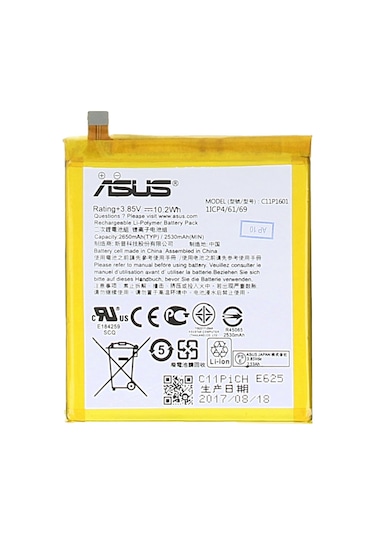 Asus Zenfone Live Zb501Kl C11P1601 Batarya Pil 2650 Mah