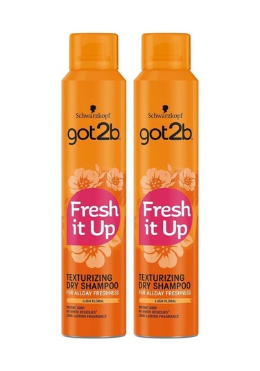 Schwarzkopf Got2b Fresh It Up Texture Kuru Şampuan 2 x 200 ML