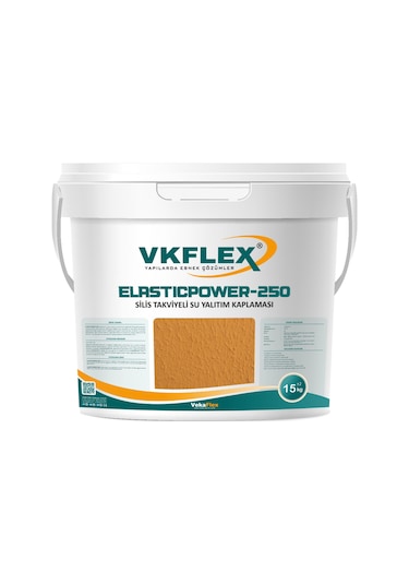VKFLEX ELASTİKPOWER SÜPER BİLEŞEN TERAS SU YALITIM 15 KG