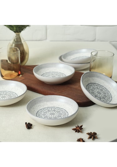 Keramika Stone Halka Çerezlik/sosluk 13 Cm 6 Adet 21427