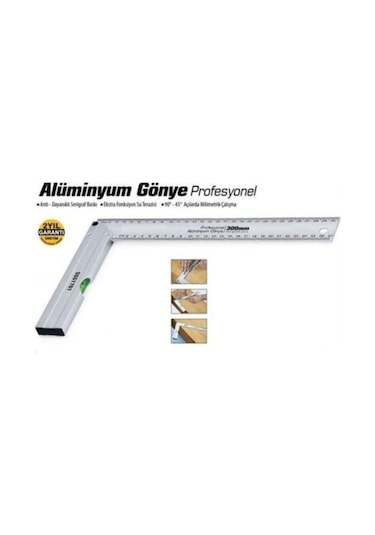 Kupa Profesyonel Alüminyum Gönye 50 Cm