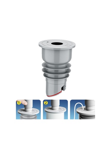 Suntek Magideal Silikon Drenaj Borusu Tuvalet Deodorant Contası