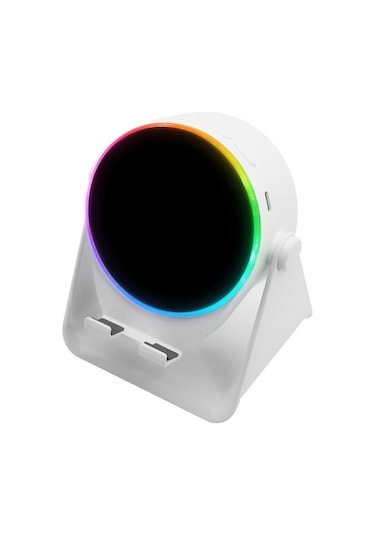Snapron Sns9101 5in1 Wireless İnduction Blutooth 5w 2000 Mah Rgb Beyaz Speaker