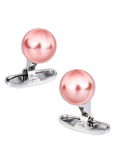 Omark Cotton Pink Pearl Kadın Kol Düğmesi Pembe