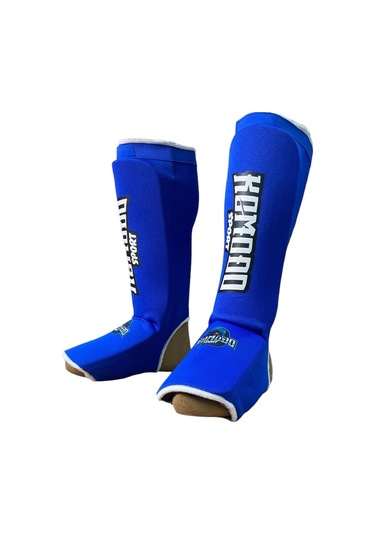 Komodo Sportkick Boks & Muay Thai Bez Kaval Ayaküstü Koruyucu Kbz Mavi