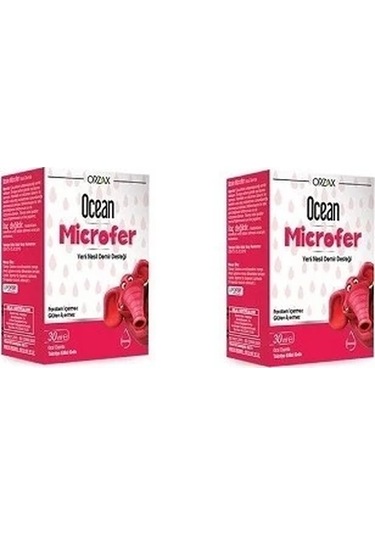 Orzax Microfer Damla 30 Ml X 2 Adet