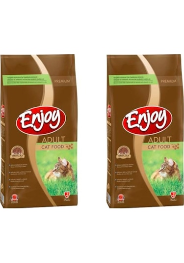 Enjoy Tavuklu Yetişkin Kedi Maması 2 x 15 KG