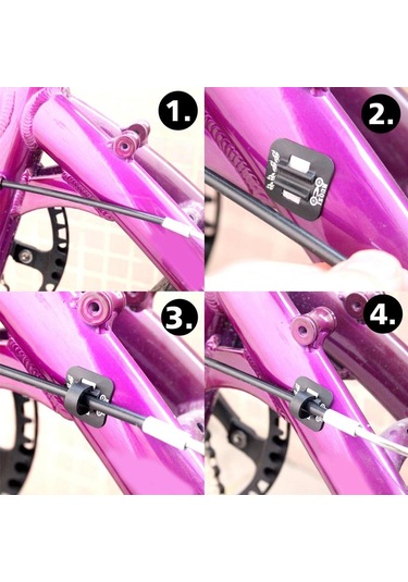 Homyl 5 Parça Dağ Bisikleti Alüminyum Alaşımlı Siyah