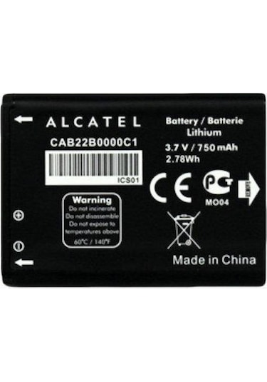 Alcatel Onetouch Ot-665 - X / Ot-356 Pil Batarya Cab22B0000C1