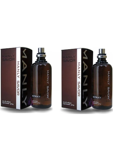 Manly Savor Erkek Parfüm EDC 2 x 125 ML