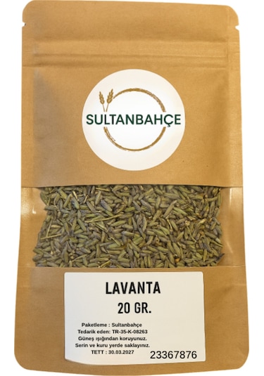 Doğal Lavanta Çayı 20gr - Bitki Çayı - Ferah Koku - Yüksek Kalite
