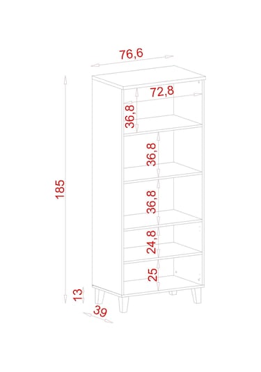 Meltem Kids Vera Genç Odası Kitaplık