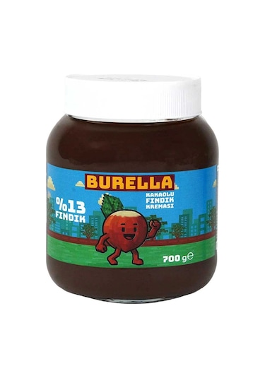 Burella Kakaolu Fındık Kreması %13 Fındık 700g