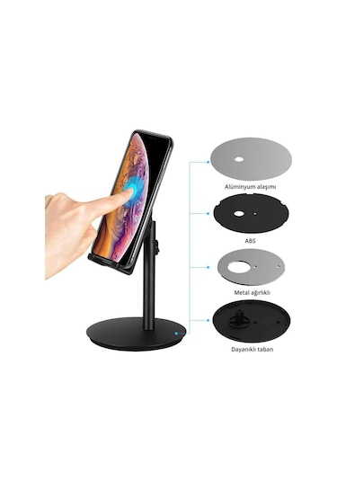 Bix Saiji S1 Plus Masaüstü Ayarlanabilir Tablet Telefon Tutucu (514852586)
