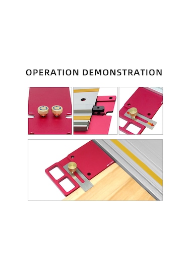 220 Mm Sağ Açı Daire Testere Kılavuz Ray Konumlandırma E23089