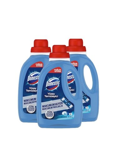 Domestos Yüzey Temizleyici Okyanus 3 x 1500 ML