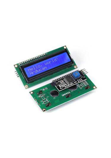 Koodmax Lcd Ekran I2c 1602 Iıc /ıı2c Modülü Ile 16x02 I2c Modül