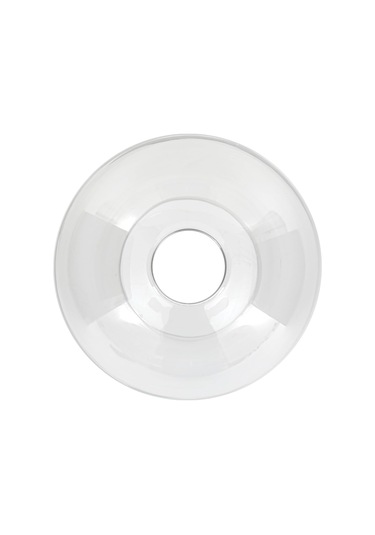 Mutfak Adası Kolye Hafif Zemin Lambası 1-5/8 İnç Fitter Aydınlatma Armatürü, 7.1 'çap, 6.3' Yükseklik Şeffaf