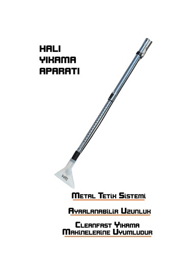 Teleskopik Halı Yıkama Aparatı Cleanfast Uyumlu