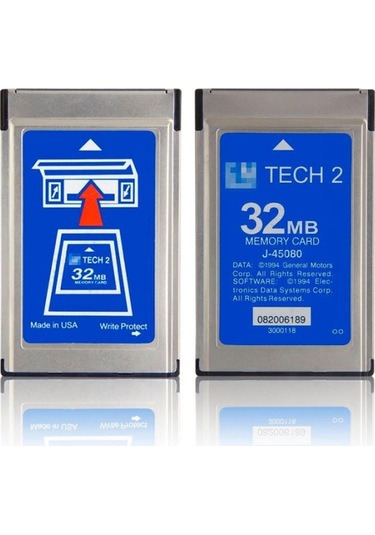 Sones Holden 1999-2013 Gm Tech T2 32mb Adanmış Veri Kartı, İngilizce Versiyonu İçin