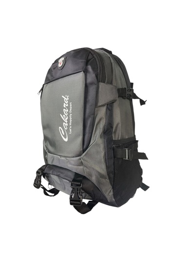 Kaliteli Su Geçirmez Ortopedik Sırt Yolcu Dağcı Spor Kamp Gezi Seyahat Çantası 50 Lt Gri