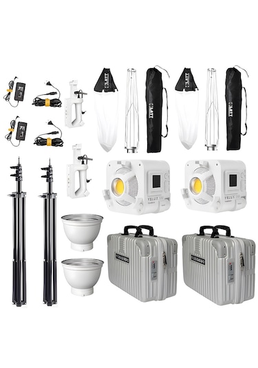 Yongnuo Ynlux100 Led Işık 2'li Lantern Softbox Set Beyaz Kasa