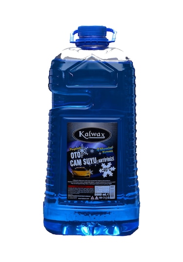 Kalwax Kışlık Cam Suyu -40 C 5 Lt. 4 Adet Parfümlü N11.368