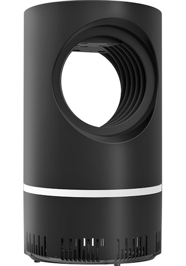 Neevoyu Ev İçin Usb Akıllı Isı Dalga Sopa Sistemiyle Sessiz Mosquito Katili, Fiziksel Kurutma Ve 360 Uv Işık, Siyah Siyah