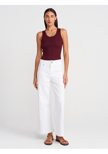 Dilvin 31805 Kalın Askılı Top-bordo Bordo