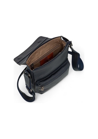 Bilik Deri Lacivert Rölax Deri Erkek Postacı Çantası Blm08 02 001