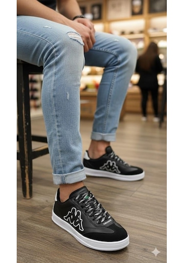 Kappa Kp-1039 Santiago Rahat Orijinal Ürün Sneaker Ayakkabı Siyah