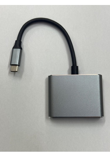 Typec Dual Hdmi Çevirici Type-c 2x Hdmi Çevirici Typec 2 Port Hdmi Çevirici