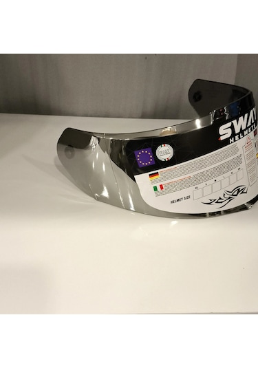 Kask Camı Sway Ff 820 Gümüş Çok Renkli