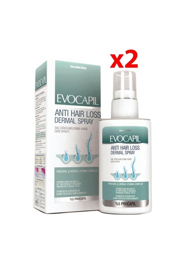 Anti Hair Loss Sprey 60 Ml 2 Adet