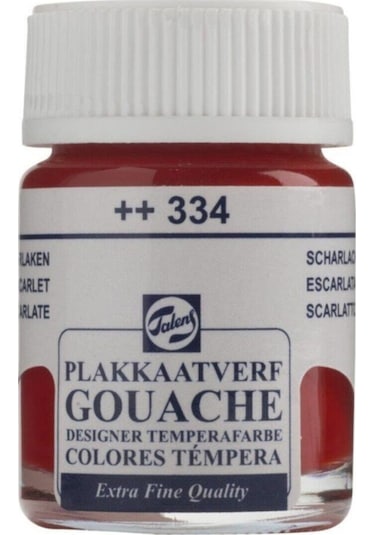 Talens Guaj Boya 16 Ml - Scarlet 334 Scarlet