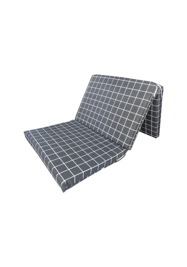Vip Katlanır Yer Yatağı 8 Cm Kalın Sünger Yatak 80x180x8 Cm-gri Pano