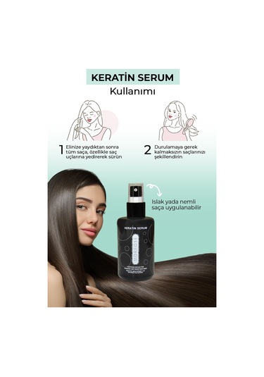 Keratin Saç Serumu 75 Ml