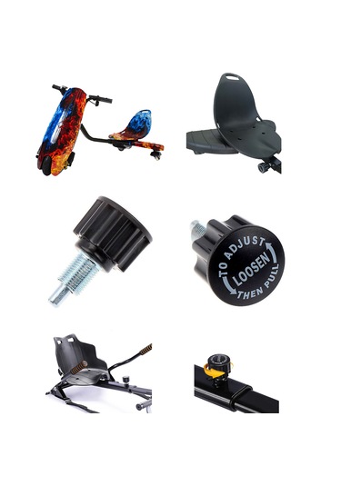 Drift Car Hover Kart Koltuk Bağlantı Ya Bağlantı Yaylı Boy Ayar V