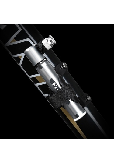 Hombey 160psı Yüksek Basınçlı Mini Bisiklet Pompa, Alüminyum Gövde, Taşınabilir, Bisiklet Lastikleri Ve Toplar İçin, Fikstürle