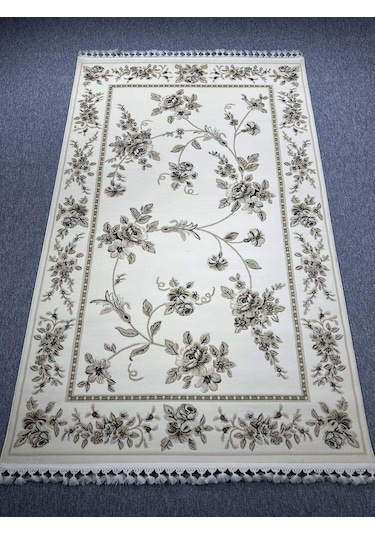 Tiffany Halı Sentez 7005 AV 150x230 Krem Kahve 4 M2 İnce Halı