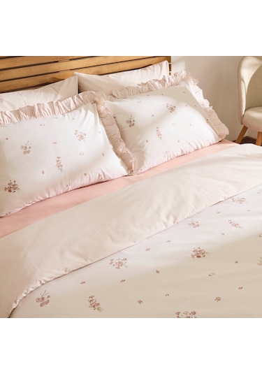 Kaşmir Home Levina Tek Kişilik Nevresim Takımı Rose Rose