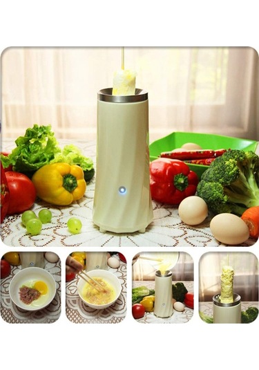 Sones Otomatik Çok Fonksiyonlu Yumurta Rulosu Makinesi Elektrikli Yumurta Haşlama Makinesi Omlet Makinesi Kahvaltı Yumurta Aleti Yeşil